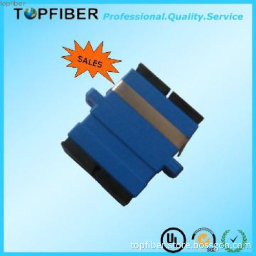Fiber optic SC/PC SM Duplex adapter
